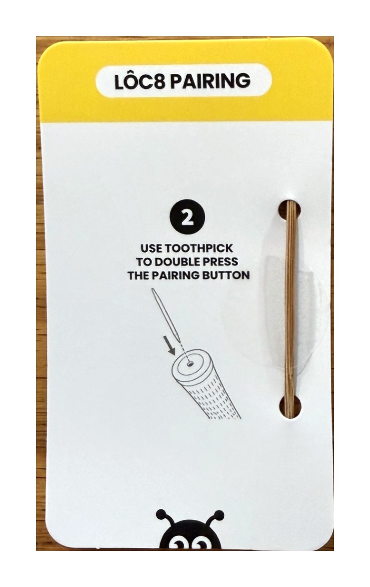 Pebblebee LÔC8 Golf Club Tracker — 4-Pack